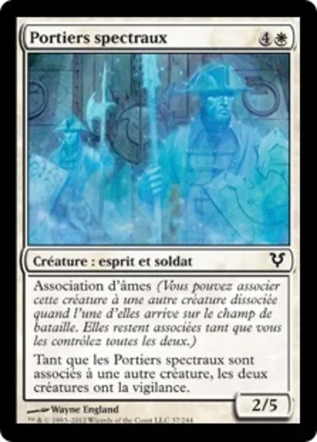 Portiers spectraux, carte Magic AVR 37 — extension Avacyn ressuscitée
