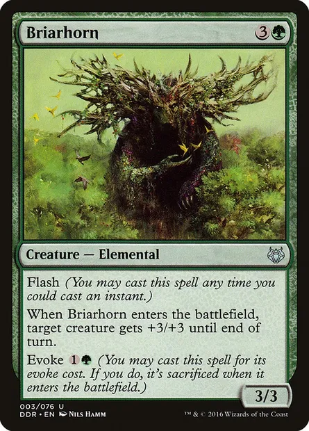 Briarhorn, Magic card DDR 3 — Duel Decks: Nissa vs. Ob Nixilis set