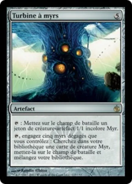 Turbine à myrs, carte Magic MBS 117 — extension Mirrodin assiégé