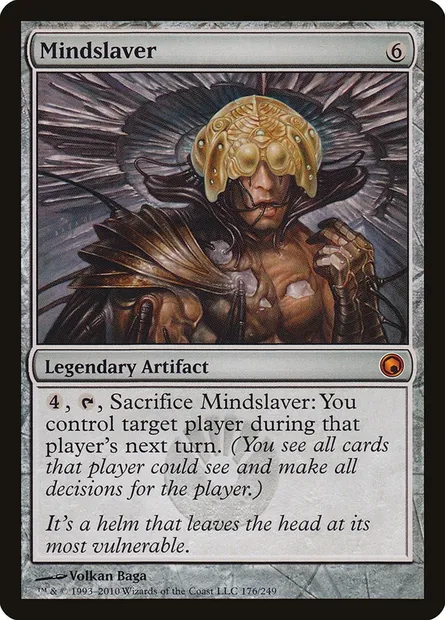 Mindslaver, Magic card SOM 176 — Scars of Mirrodin set
