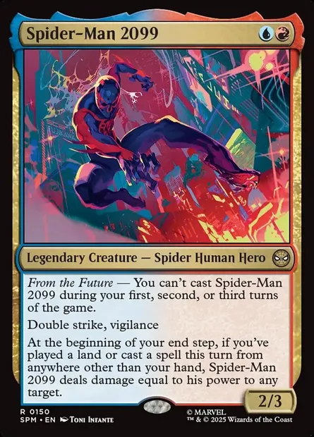 Spider-Man 2099, Magic card SPM 150 — Marvel's Spider-Man set