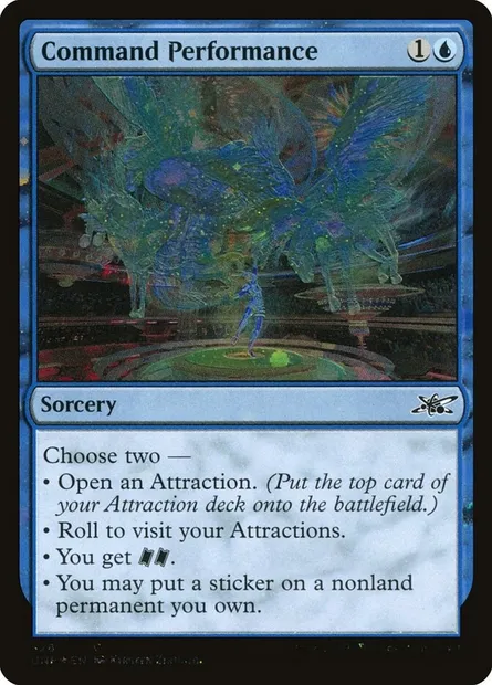 Command Performance, Magic card UNF 328 — Unfinity set