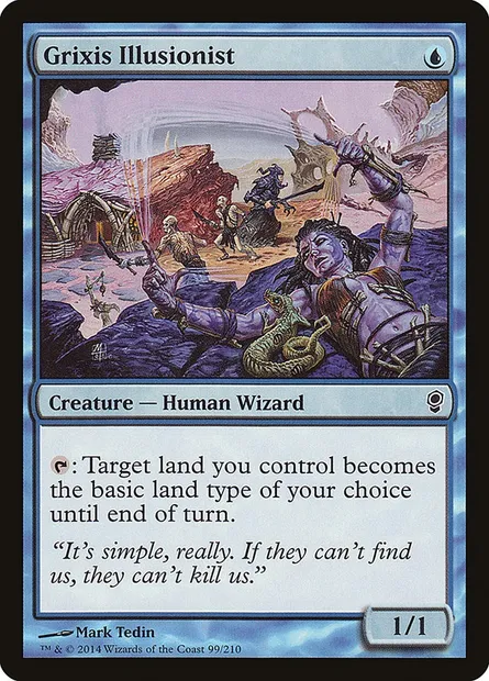 Grixis Illusionist, Magic card CNS 99 — Conspiracy set