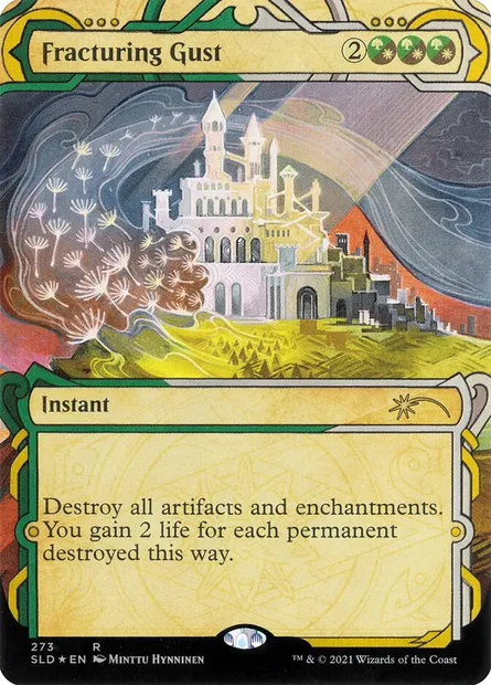 Fracturing Gust, Magic card SLD 273 — Secret Lair Drop set
