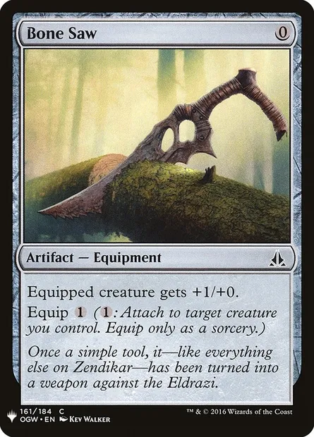 Bone Saw, Magic card PLST OGW-161 — The List set