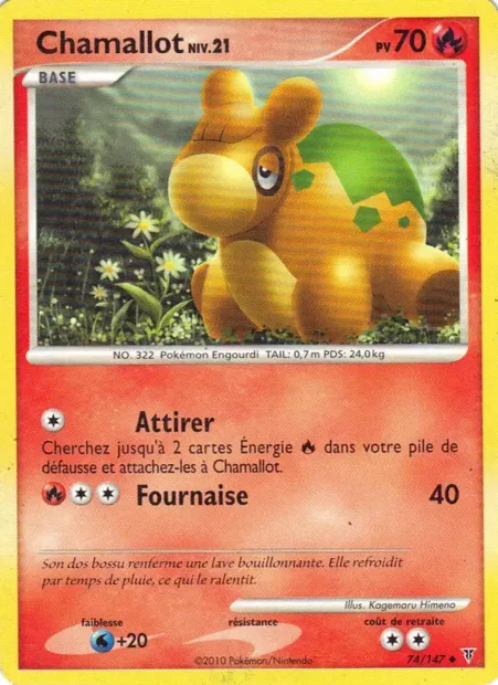 Chamallot, carte Pokémon SV 74 — extension Vainqueurs Suprêmes