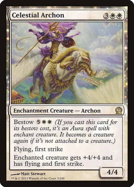 Celestial Archon, Magic card THS 3 — Theros set