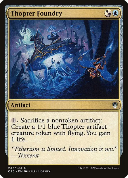 Thopter Foundry, Magic card C16 237 — Commander 2016 set