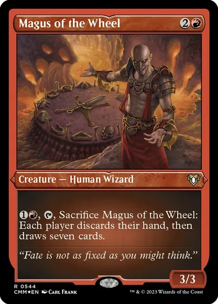 Magus of the Wheel, Magic card CMM 544 — Commander Masters set