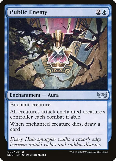 Public Enemy, Magic card SNC 55 — Streets of New Capenna set