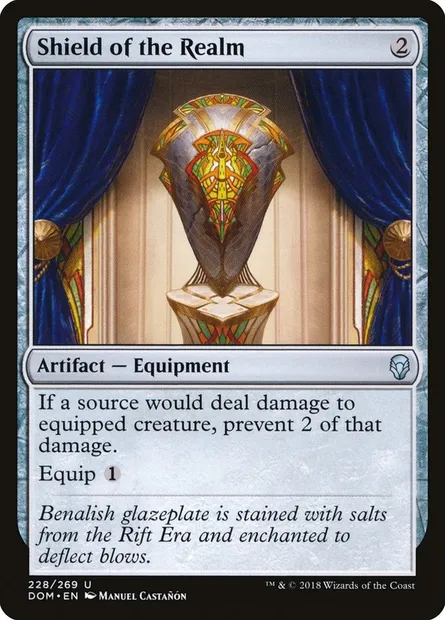 Shield of the Realm, Magic card DOM 228 — Dominaria set