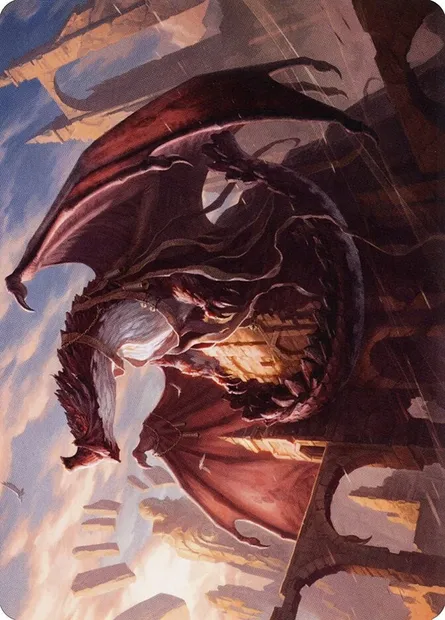 Velomachus Lorehold // Velomachus Lorehold, Magic card ASTX 61 — Strixhaven Art Series set