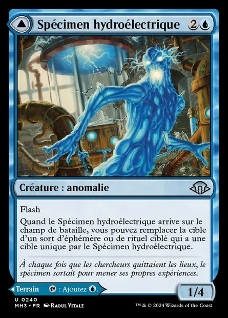 Spécimen hydroélectrique // Laboratoire hydroélectrique, carte Magic MH3 240 — extension Modern Horizons 3