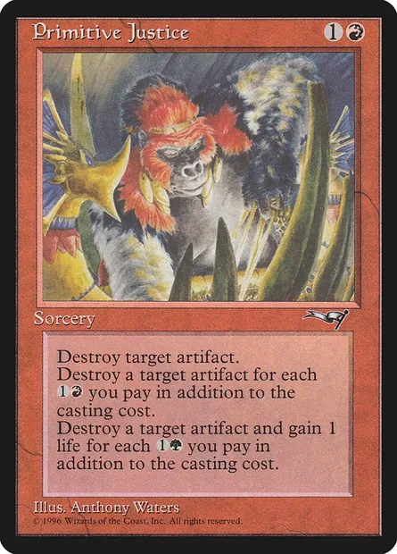 Justice primitive, carte Magic ALL 77 — extension Alliances