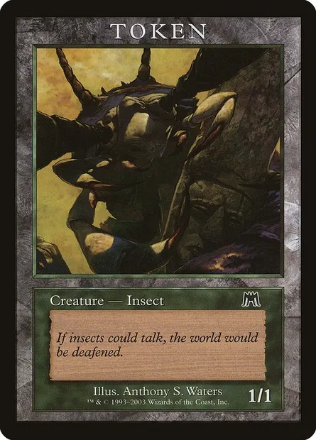 Insect, carte Magic P03 2 — extension Magic Player Rewards 2003