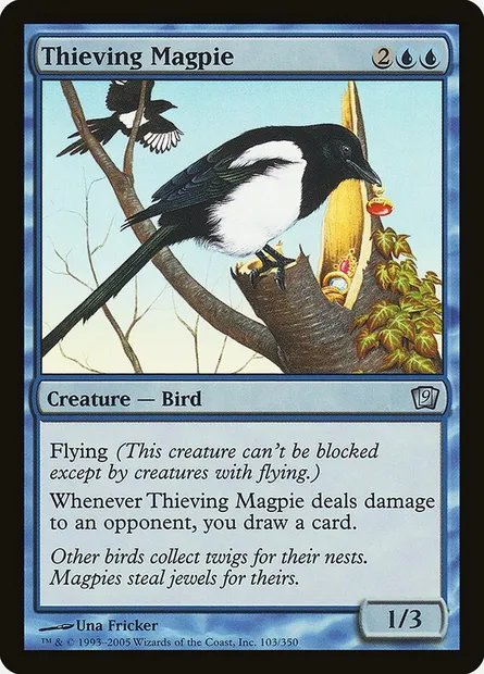 Thieving Magpie, Magic card 9ED 103★ — Ninth Edition set