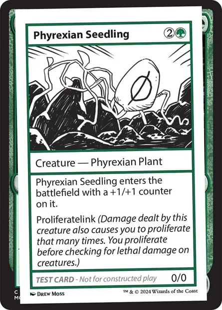 Phyrexian Seedling, Magic card MB2 581 — Mystery Booster 2 set