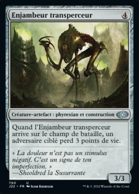 Enjambeur transperceur, carte Magic J22 790 — extension Jumpstart 2022
