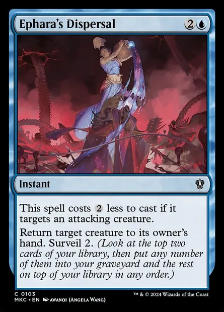 Ephara's Dispersal, Magic card MKC 103 — Murders at Karlov Manor Commander set