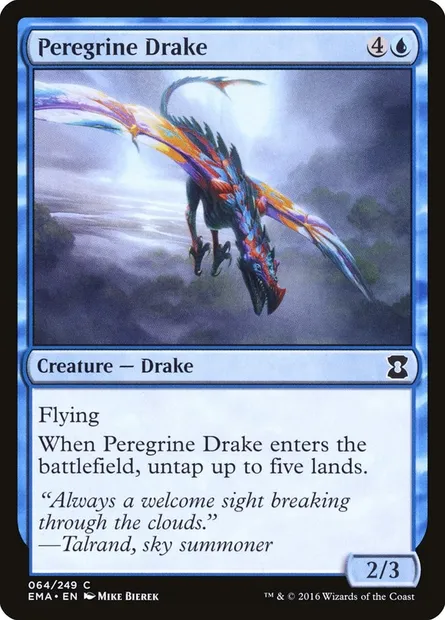 Peregrine Drake, Magic card EMA 64 — Eternal Masters set