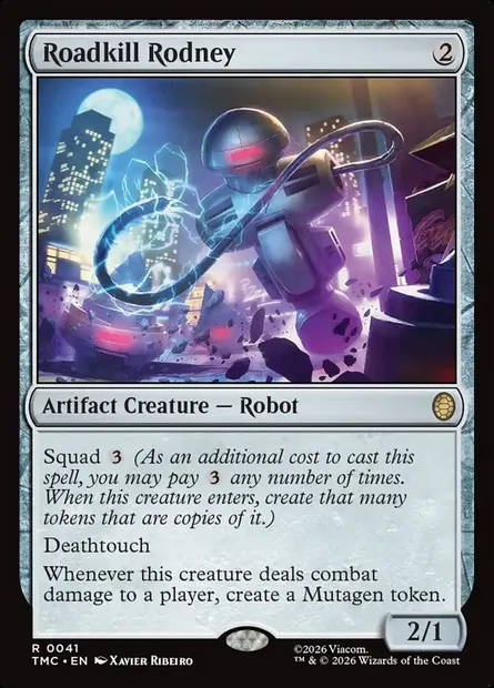 Roadkill Rodney, Magic card TMC 41 — Teenage Mutant Ninja Turtles Eternal set