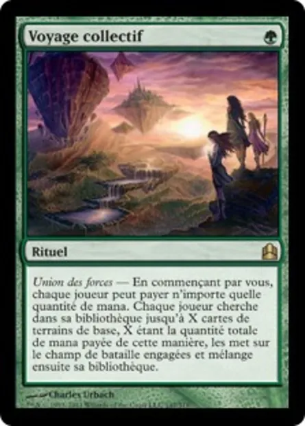 Voyage collectif, carte Magic CMD 147 — extension Commander 2011