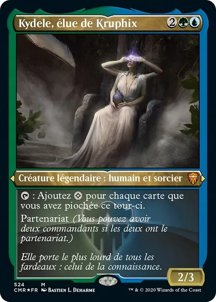 Kydele, élue de Kruphix, carte Magic CMR 524 — extension Commander Legends