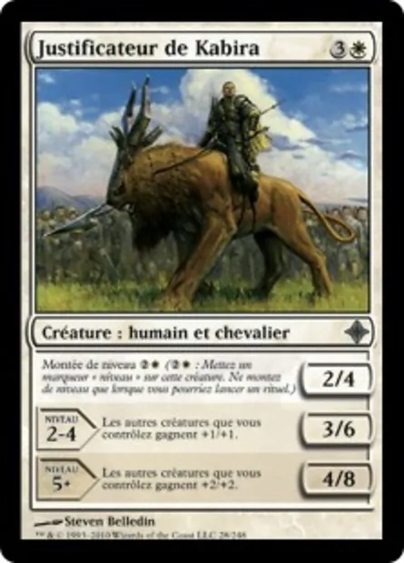 Justificateur de Kabira, carte Magic ROE 28 — extension L'ascension des Eldrazi
