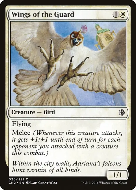 Wings of the Guard, Magic card CN2 26 — Conspiracy: Take the Crown set