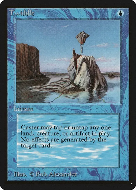 Bascule, carte Magic LEB 86 — extension Limited Edition Beta