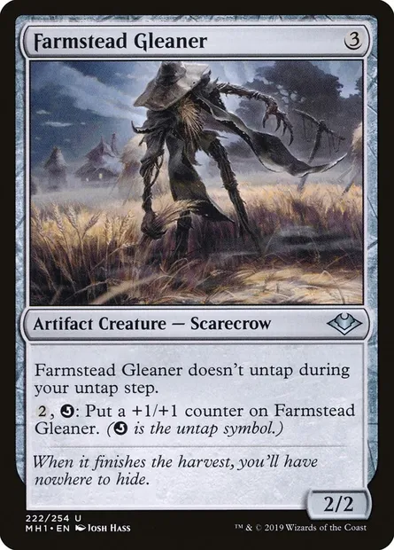 Farmstead Gleaner, Magic card MH1 222 — Modern Horizons set