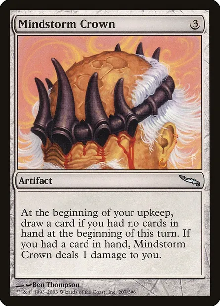 Courronne cérébrorage, carte Magic MRD 207 — extension Mirrodin