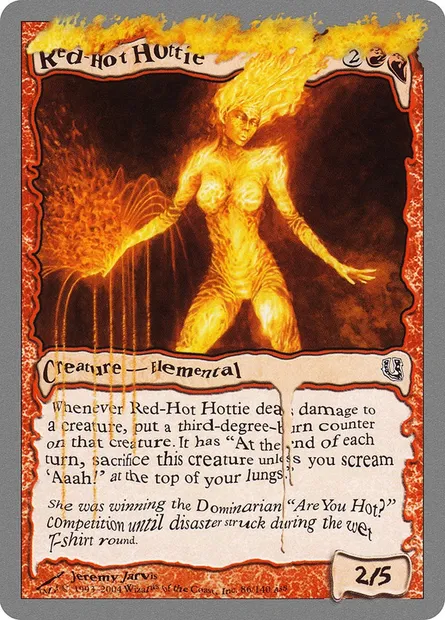 Red-Hot Hottie, carte Magic UNH 86 — extension Unhinged