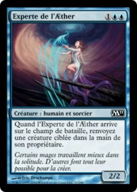 Experte de l'Aether, carte Magic M11 41 — extension Magic 2011