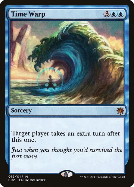 Time Warp, Magic card E02 12 — Explorers of Ixalan set
