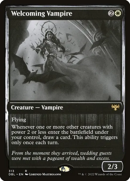 Welcoming Vampire, Magic card DBL 313 — Innistrad: Double Feature set