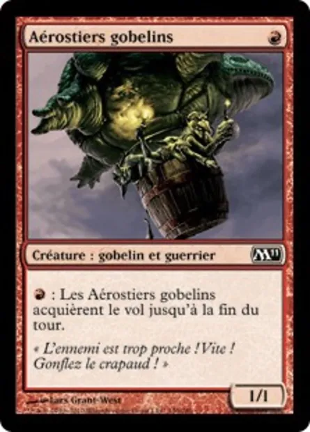 Aérostiers gobelins, carte Magic M11 140 — extension Magic 2011