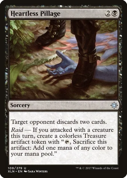 Heartless Pillage, Magic card XLN 109 — Ixalan set