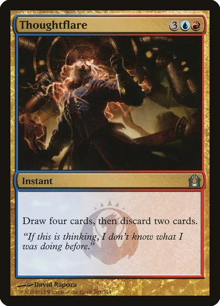 Thoughtflare, Magic card RTR 203 — Return to Ravnica set