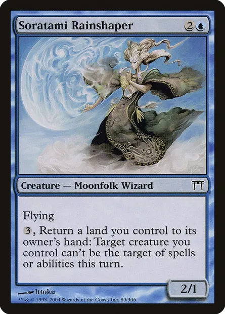 Soratami Rainshaper, Magic card CHK 89 — Champions of Kamigawa set
