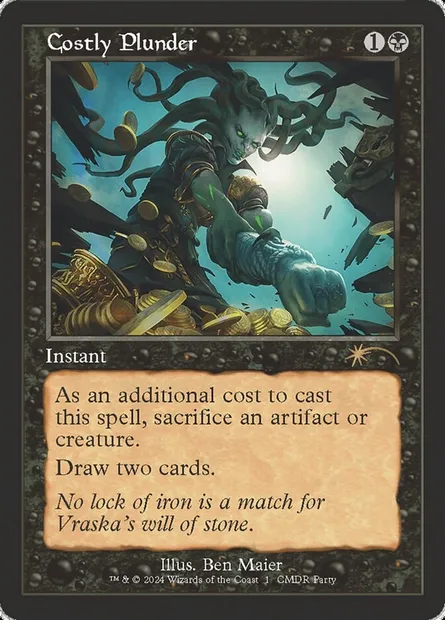 Costly Plunder, Magic card PW24 14 — Wizards Play Network 2024 set