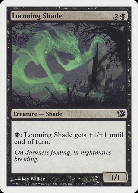 Looming Shade, Magic card 9ED 142 — Ninth Edition set