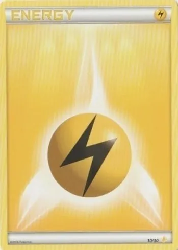 Lightning Energy, Pokémon card TK9P 010 — XY Trainer Kit: Pikachu Libre & Suicune (Pikachu Libre) set