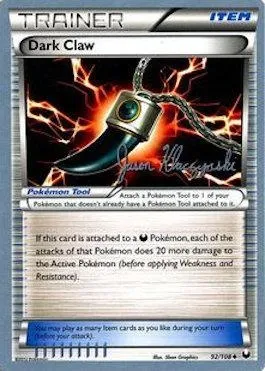 Griffe Obscure, carte Pokémon WCD13 092 — extension World Championship Decks 2013