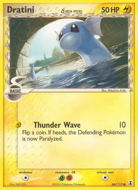 Dratini δ, Pokémon card DS 66 — Delta Species set
