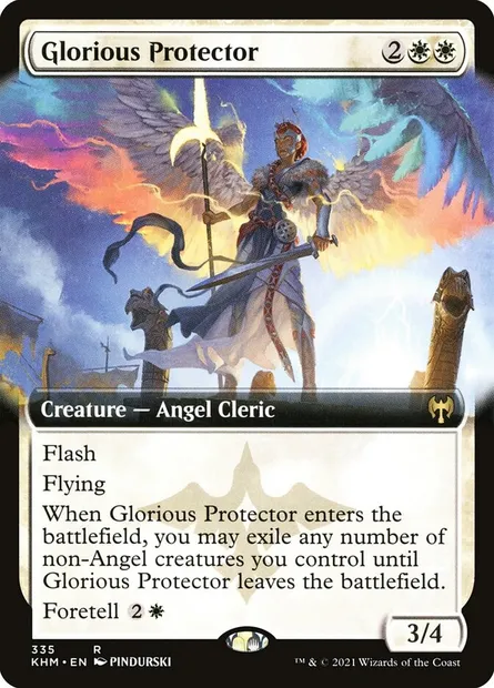 Glorious Protector, Magic card KHM 335 — Kaldheim set