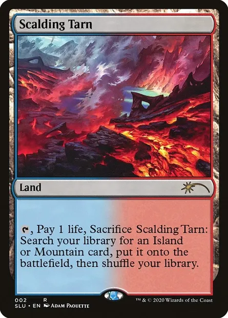 Scalding Tarn, Magic card SLU 2 — Secret Lair: Ultimate Edition set