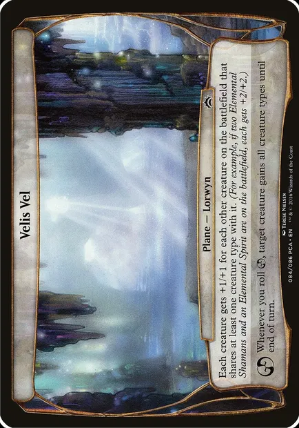 Velis Vel, Magic card OPCA 84 — Planechase Anthology Planes set