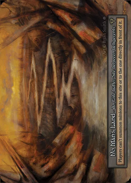 No Man's Land, carte Sorcery GOT 407 — extension Gothic