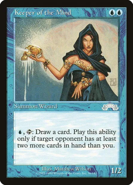 Keeper of the Mind, Magic card EXO 36 — Exodus set
